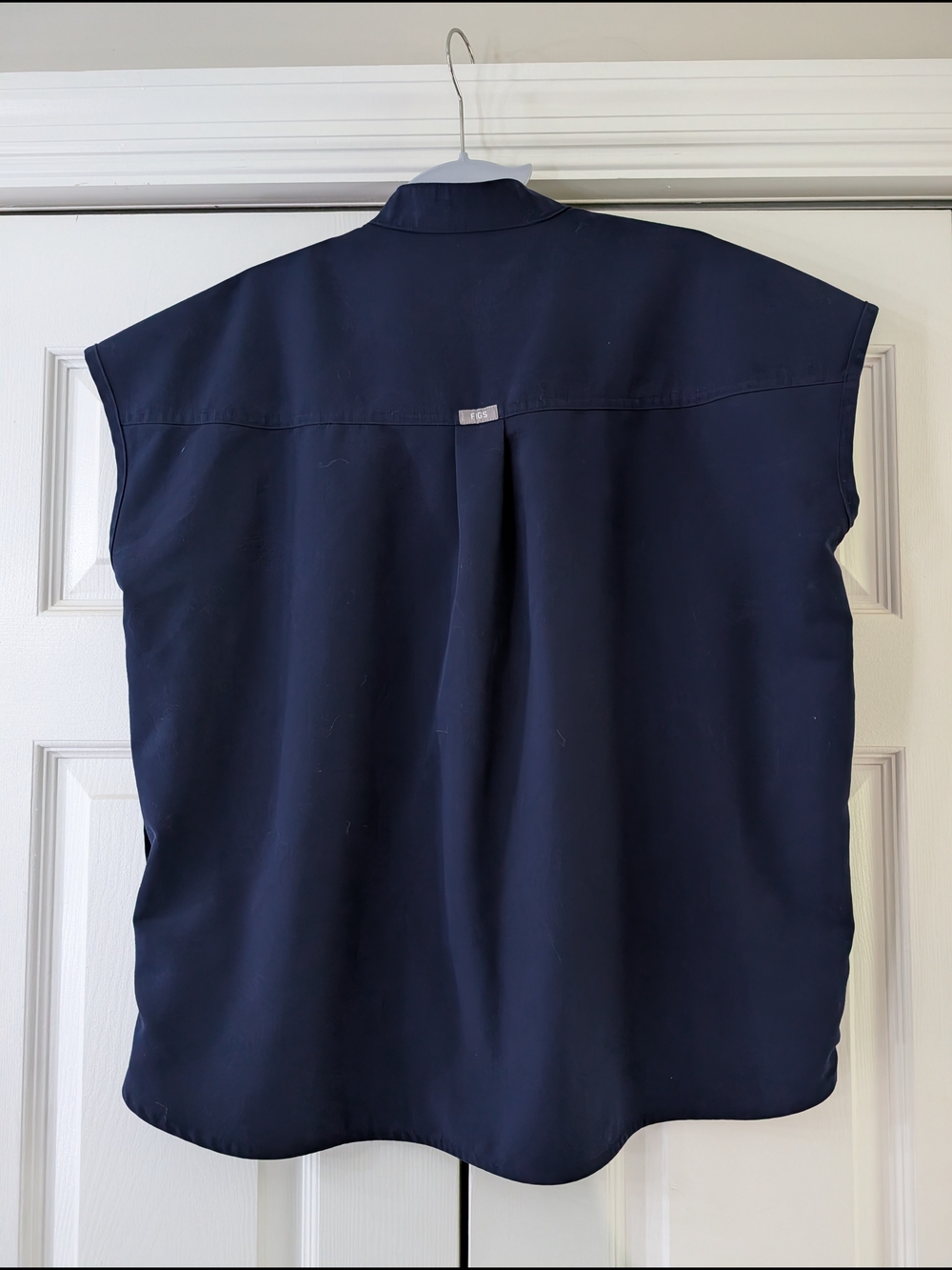 Figs Navy Rafaela Scrub Top - Picture 2 of 3